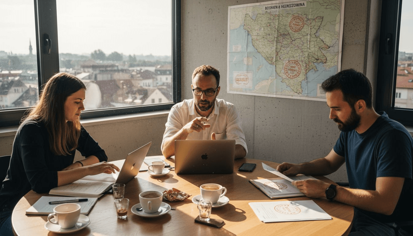 Unternehmensgründung in Bosnien: Anleitung für Startups 2026