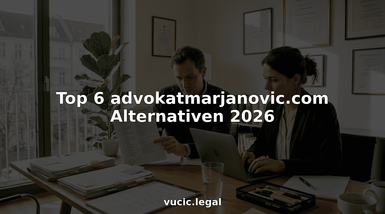 Top 6 advokatmarjanovic.com Alternativen 2026
