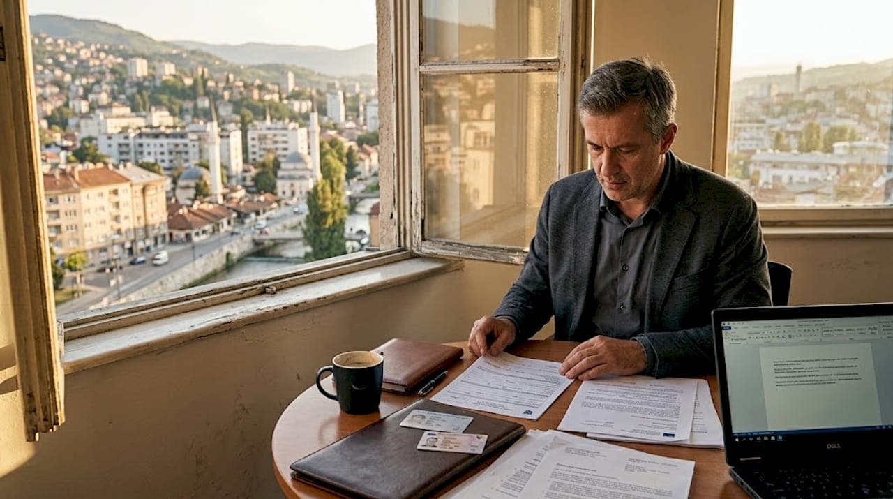 Aufenthaltsgenehmigung für Geschäftsführer in Bosnien