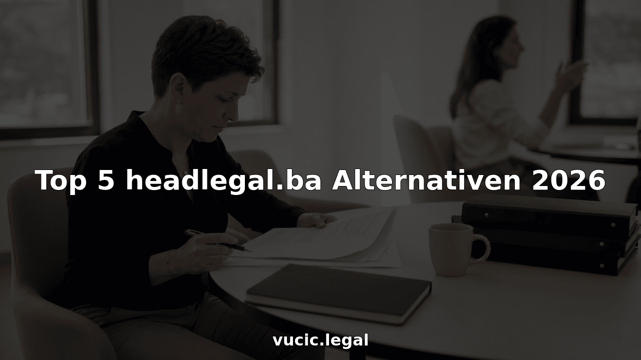 Top 5 headlegal.ba Alternativen 2026